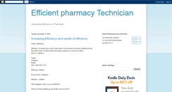 Desktop Screenshot of efficientpharmacytech.blogspot.com