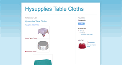 Desktop Screenshot of hysuppliestablecloths.blogspot.com