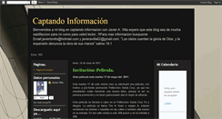 Desktop Screenshot of captandoinformacion.blogspot.com