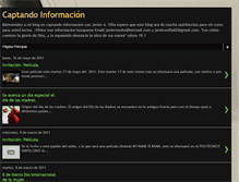 Tablet Screenshot of captandoinformacion.blogspot.com