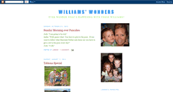 Desktop Screenshot of daveandlorenewilliams.blogspot.com