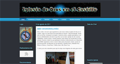 Desktop Screenshot of iglesiadediosenelcastillo.blogspot.com