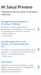 Mobile Screenshot of misaludprimero.blogspot.com