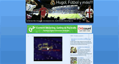 Desktop Screenshot of hugolfutbolymas.blogspot.com