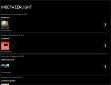 Tablet Screenshot of inbetweenlight.blogspot.com