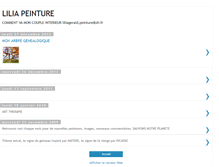 Tablet Screenshot of liliapeinture.blogspot.com