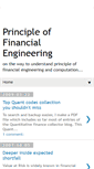 Mobile Screenshot of principlefinancialengineering.blogspot.com