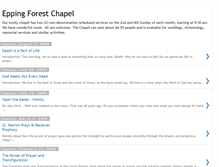Tablet Screenshot of eppingforestchapel.blogspot.com