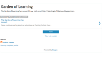 Tablet Screenshot of gardenoflearning.blogspot.com