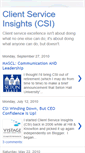 Mobile Screenshot of clientserviceinsights.blogspot.com