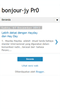 Mobile Screenshot of bonjour-jy.blogspot.com