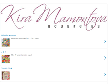 Tablet Screenshot of kiramamontova.blogspot.com
