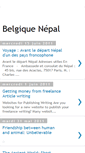 Mobile Screenshot of belgiquenepal.blogspot.com