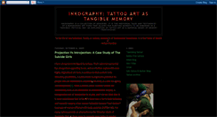 Desktop Screenshot of ink-ography.blogspot.com