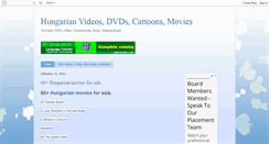 Desktop Screenshot of hungarianvideos.blogspot.com