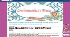 Desktop Screenshot of lembrancinhasefestas.blogspot.com