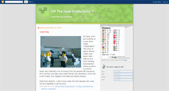 Desktop Screenshot of offthehookproductions.blogspot.com