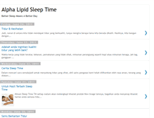 Tablet Screenshot of mysleeptime.blogspot.com