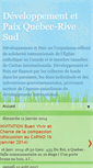 Mobile Screenshot of dveloppementetpaixqubec-rivesud.blogspot.com