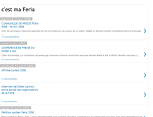 Tablet Screenshot of cestmaferia.blogspot.com