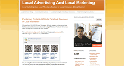 Desktop Screenshot of localmarketers.blogspot.com