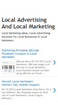 Mobile Screenshot of localmarketers.blogspot.com