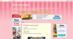 Desktop Screenshot of milreceitas.blogspot.com