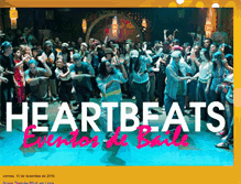 Tablet Screenshot of heartbeats-eventosdebaile.blogspot.com