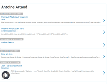 Tablet Screenshot of 4artaud.blogspot.com