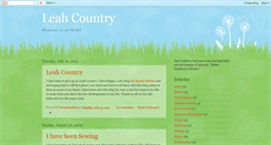 Desktop Screenshot of leahcountry.blogspot.com