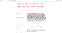 Desktop Screenshot of canadianclubofrome.blogspot.com