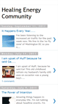 Mobile Screenshot of healingenergycommunity.blogspot.com