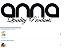 Tablet Screenshot of annaqualityproducts.blogspot.com