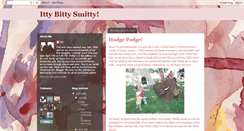 Desktop Screenshot of bittysmitty.blogspot.com