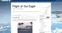 Desktop Screenshot of flightoftheeagle.blogspot.com