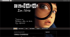 Desktop Screenshot of curiososemserie.blogspot.com