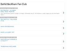 Tablet Screenshot of davidbeckhamfc.blogspot.com