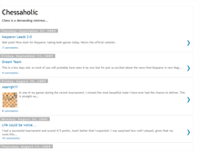 Tablet Screenshot of chess-aholic.blogspot.com