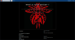 Desktop Screenshot of destiny-url.blogspot.com
