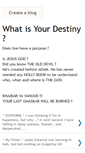 Mobile Screenshot of destiny-url.blogspot.com