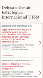 Mobile Screenshot of defesaufrj.blogspot.com