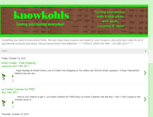 Tablet Screenshot of knowkohls.blogspot.com