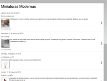 Tablet Screenshot of minismodernas.blogspot.com