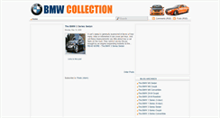 Desktop Screenshot of bmwcollection.blogspot.com