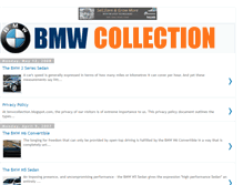 Tablet Screenshot of bmwcollection.blogspot.com