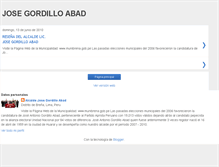 Tablet Screenshot of josegordilloabad.blogspot.com