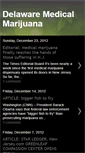 Mobile Screenshot of delawaremedicalmarijuana.blogspot.com