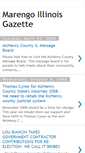 Mobile Screenshot of marengoilgazette.blogspot.com
