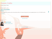 Tablet Screenshot of caitlinbeadlespictures.blogspot.com