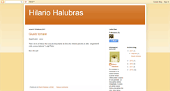 Desktop Screenshot of hilariohalubras.blogspot.com